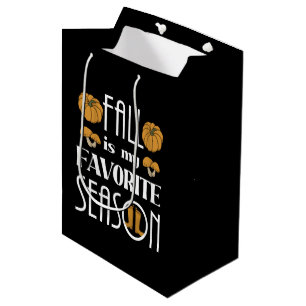 Cool Fall Medium Gift Bag