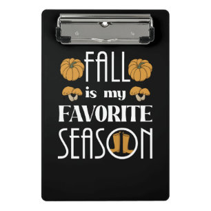 Cool Fall  Mini Clipboard