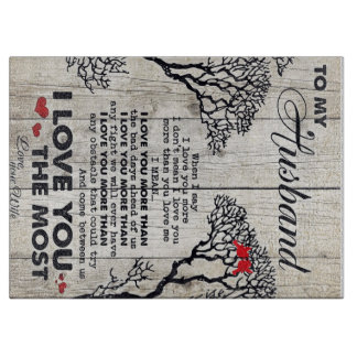 Cool Family Decoration | To My Husband Letter | Cutting Board