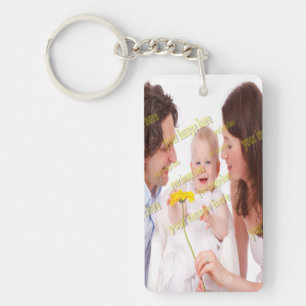 Cool Family Stylish Fab Photo Collage Key Ring