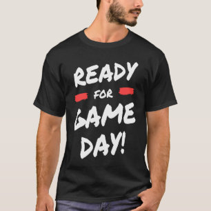 Cool Fantasy Football Season Sunday Ready Game Day T-Shirt