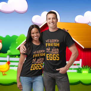 Cool farm fresh eggs word art T-Shirt