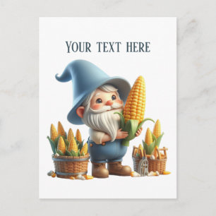 Cool Farmer corn customisable Postcard