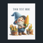 Cool Farmer corn customizable Postcard<br><div class="desc">Cool Farmer corn customizable Postcard</div>