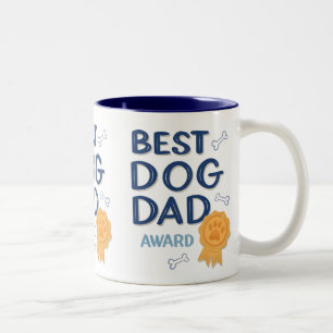 Cool Fathers Day Best Dog Dad Mug