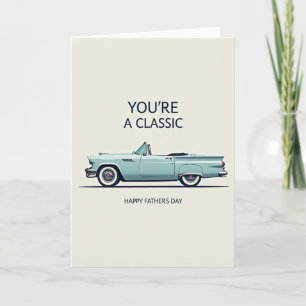 Cool Fathers Day Car Design Card