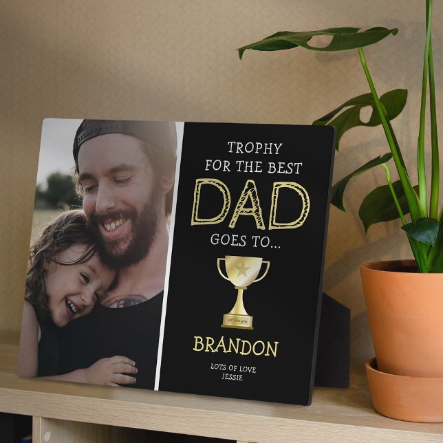 Cool Father's Day Photo Plaque (Creator Uploaded)
