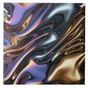 Cool faux foil pattern  tile