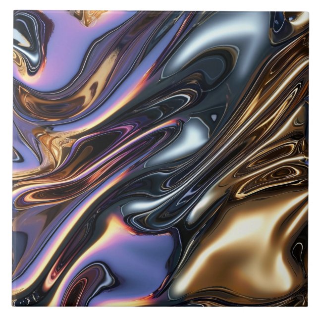 Cool faux foil pattern  tile (Front)