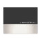 Cool Faux Silver Stripe Modern Gift Certificate