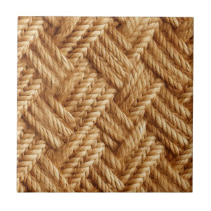 Cool faux weave pattern tile