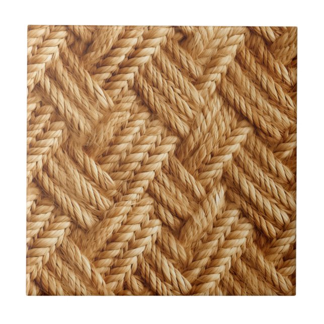 Cool faux weave pattern  tile (Front)