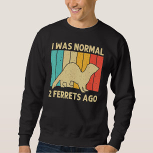 Cool Ferret For Men Women Animal Ferret Owner Rod Sweatshirt