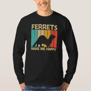 Cool Ferret For Men Women Ferret Pet Animal T-Shirt
