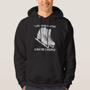 Cool Figure Skating For Men Women Spin Jump Ice Sk Hoodie