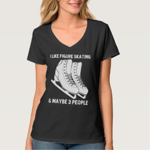 Cool Figure Skating For Men Women Spin Jump Ice Sk T-Shirt