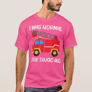 Cool Fire Truck Art For Men Women Kids Firetruck F T-Shirt