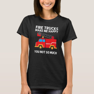 Cool Fire Truck For Men Women Kids Firetruck Firef T-Shirt