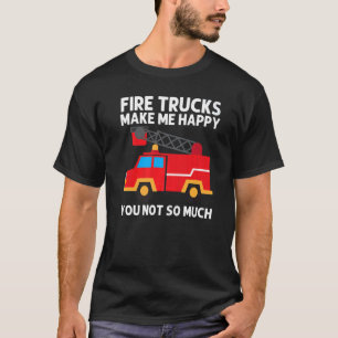 Cool Fire Truck For Men Women Kids Firetruck Firef T-Shirt
