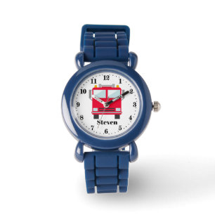 Cool fireman add name boys watch
