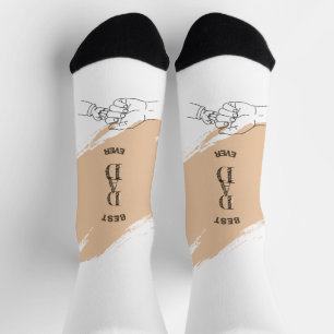 Cool First Father's Day Daddy est 2026 Anime Socks