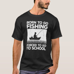Cool Fishing For Men Women Kids Bass Fishing Fishe T-Shirt