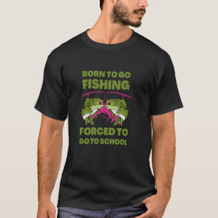cool fishing graphic for son bass fishing fisherma T-Shirt