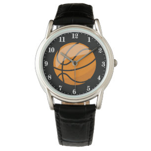 cool flaming basketball sports watch