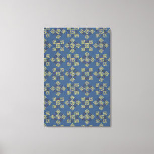 Cool Floral Pattern Canvas Print