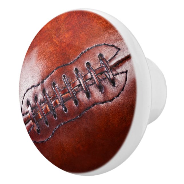 Cool Football Dresser Knobs, Football Accessories Ceramic Knob (Right)
