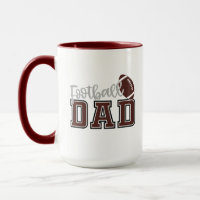 Cool football sports Dad word art