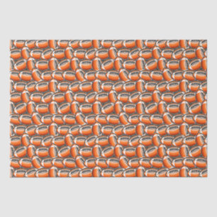cool football sports pattern party  tissue paper