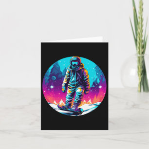 Cool For Snowboard And Ski Lover In The White Moun Card