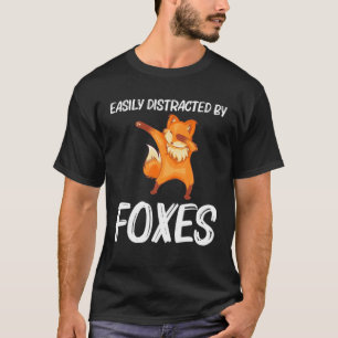 Cool Fox Art For Men Women Dabbing Red Arctic Swif T-Shirt