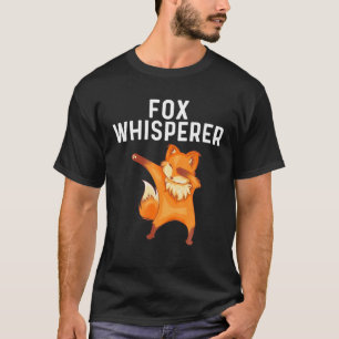 Cool Fox Art For Men Women Dabbing Red Arctic Swif T-Shirt