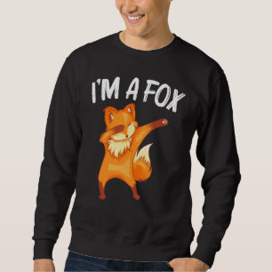 Cool Fox For Men Women Dabbing Red Arctic Swift An Sweatshirt
