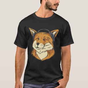 Cool Foxes Headphone Pullover Hoodie