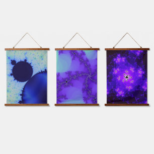 Cool Fractals Wall Tapestry Set