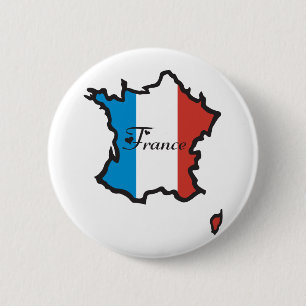 Cool France 6 Cm Round Badge
