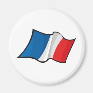 Cool France Flag Magnet