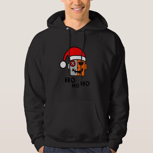 Cool   Frankenstein Illustration   Graphic Designs Hoodie (Front)