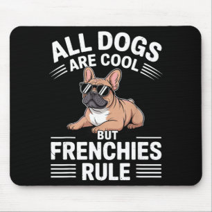 Cool French Bulldog Art For Men Women Kids Frenchi Mouse Pad