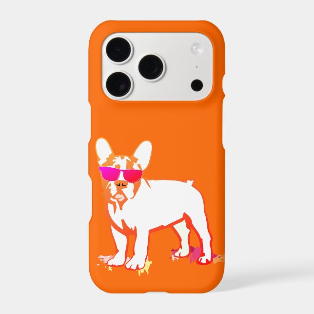 Cool French Bulldog in Sunglasses (Back)