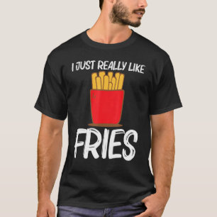 Cool Fries For Men Women Fast Food Dish Snack 2 T-Shirt