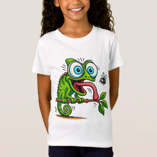 Cool Frog Snack Time T-Shirt - Fun Donut Loving