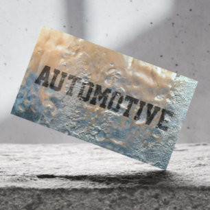 Cool Frozen Ice Automotive Business Card