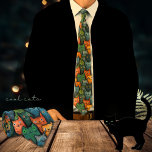 Cool Fun Cat Seamles Pattern Neck Tie<br><div class="desc">Enjoy this cute watercolor custom Pattern NECK TIE featuring cool cats design with cartoon cats in beautiful colours. This pattern is seamless. It has a short custom text “cool Cats “ that you can replace or put your name on it on the inside. It would make a great gift for...</div>