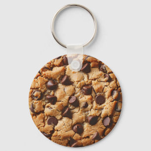 Cool Fun Chocolate Chip Cookie Theme  Key Ring