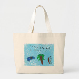 Cool, fun, durable Chocolate Bar tote bag