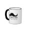 Cool fun I moustache you a question Black and Whit